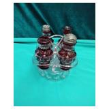Cruet Set of 4 with Base