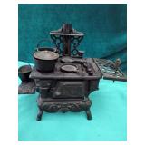 Replica Toy Cast Iron Wood cook stove