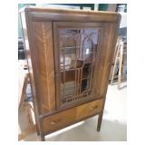 Antique curio cabinet