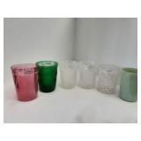 Collectible glasses lot of 6