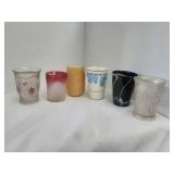 Collectible glasses lot of 6