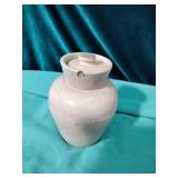Stoneware crock urn