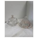 Glass desert holders