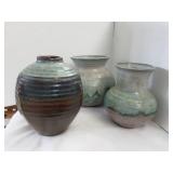 Lot of "southwest design" vases