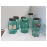Assorted mason jars