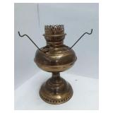 Brass oil lamp