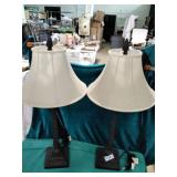 Pair of matching table lamps