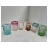 Collectible glasses lot  of 6