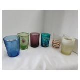 Collectible glasses lot  of 6