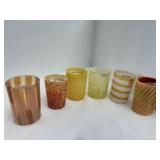 Collectible glasses lot of 6