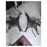 Park Bench Ends cast iron