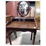 Antique vanity set