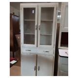 Wooden curio cabinet glass Doors