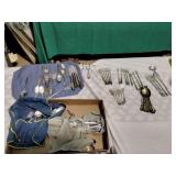 Vintage silverware lot