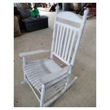 White Rocking Chair