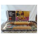 Vintage Cornwall hot electric tray, and more