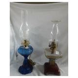 Antique Hurricane Lamps