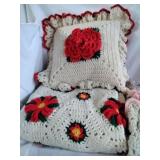 Afghan and Pillow