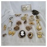 Jewelry, Pins some Vintage