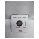 1853 Seated Liberty Dime