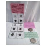 Westward Series, Eisenhower Dollar, & Medallion