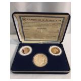 "CC Gold" Tribute Proof Set