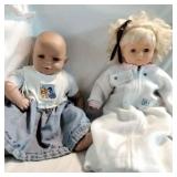 Two 18" Dolls,