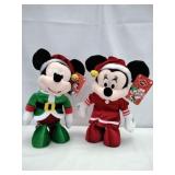Singing Dancing Christmas Mickey & Minnie