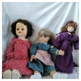 A Pleasant Company Doll, an 2 more Dolls