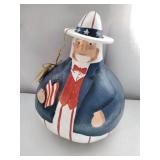 Six Assorted Americana Decorative Items