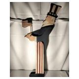 Decorative Wooden 32-inch h. Posable Uncle Sam