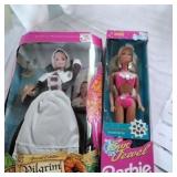 Two Barbie Dolls