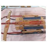 Vintage snow Sled