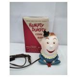 Vintage Humpty Dumpty Coin Bank