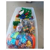 Tub of Large Lego