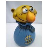 Vintage MR. MONEY BAGS Coin Bank