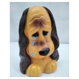 Vintage Russ Berrie Big Eye Puppy Dog Coin Bank