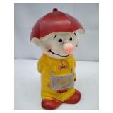 Vintage Smiling Clown Rainy Day Fund Coin Bank