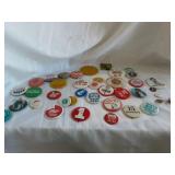 An assortment of pins