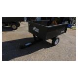 Blue Hawk 10-cu. ft. Steel Tow Behind Garden Dump