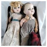 2 Really Old Dolls