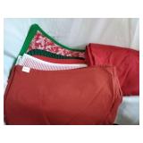 Holiday Theme Placement and a Table cloth