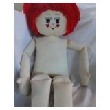 Raggedy Anne Doll,