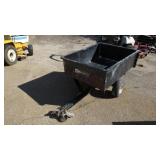 Agri-Fab 10-cu. ft. Steel Tow Behind Garden Dump C