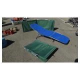 Three Assorted Outdoor Camping Chairs