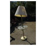 Beautiful 54-inch h. Brass Tone End Table Lamp Com