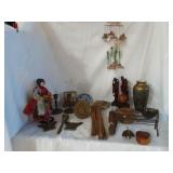 Asian items, Figurine, vase and more