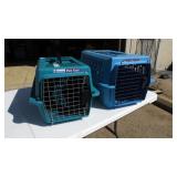 Two Assorted Size Petmate Pet Taxi