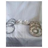 Vintage Cup and saucers and plates