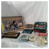 Vintage Card Games a nd Little Burro